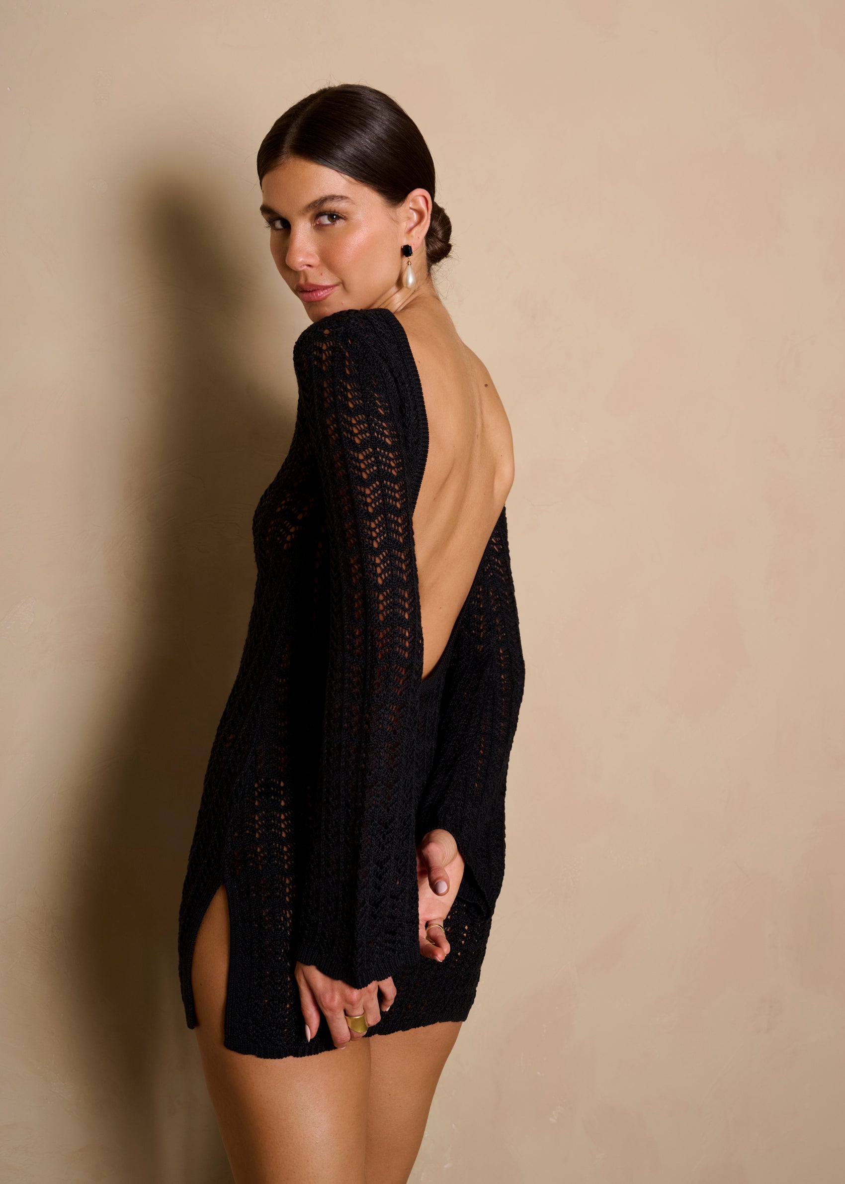 Genoa Dress - Raven