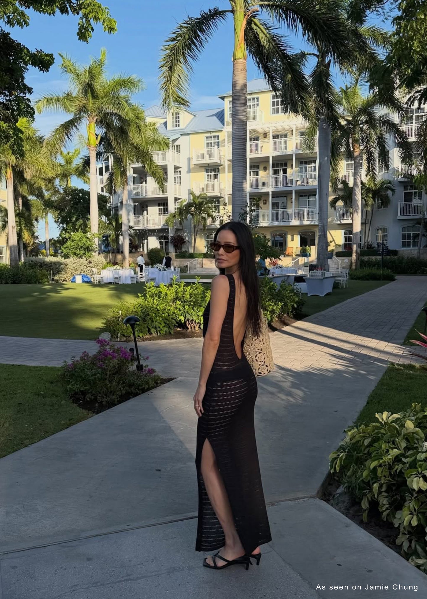 St. Tropez Dress - Ebony
